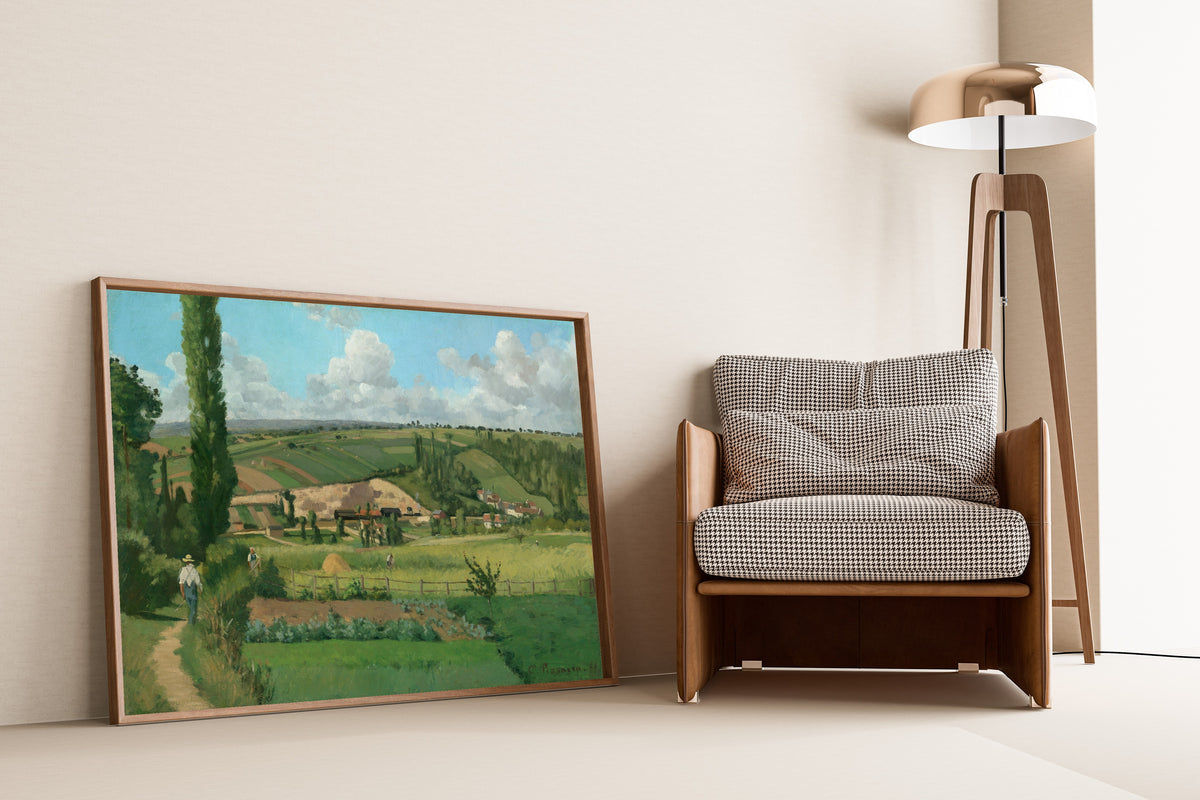 Camille Pissarro — Landscape at Les Pâtis, Pontoise | Fine Art Print