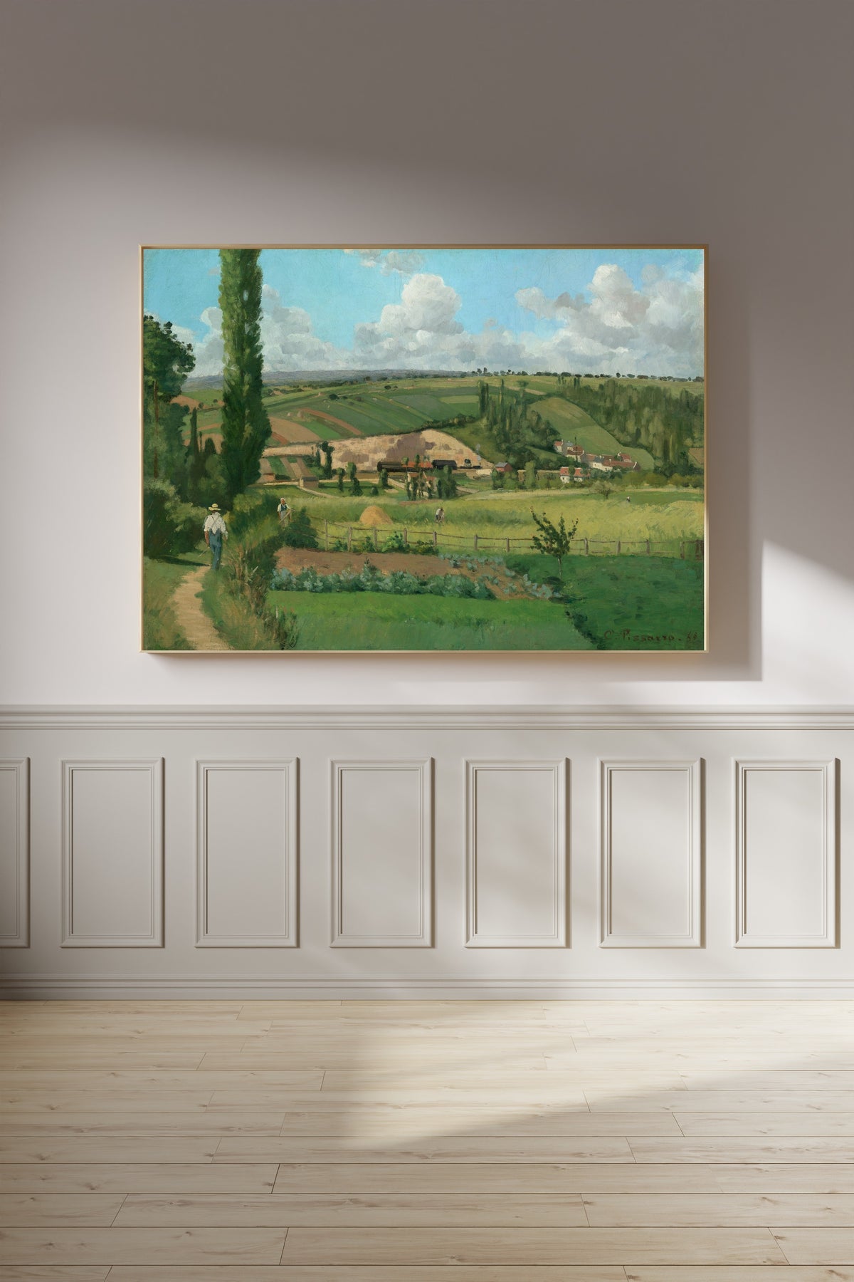 Camille Pissarro — Landscape at Les Pâtis, Pontoise | Fine Art Print