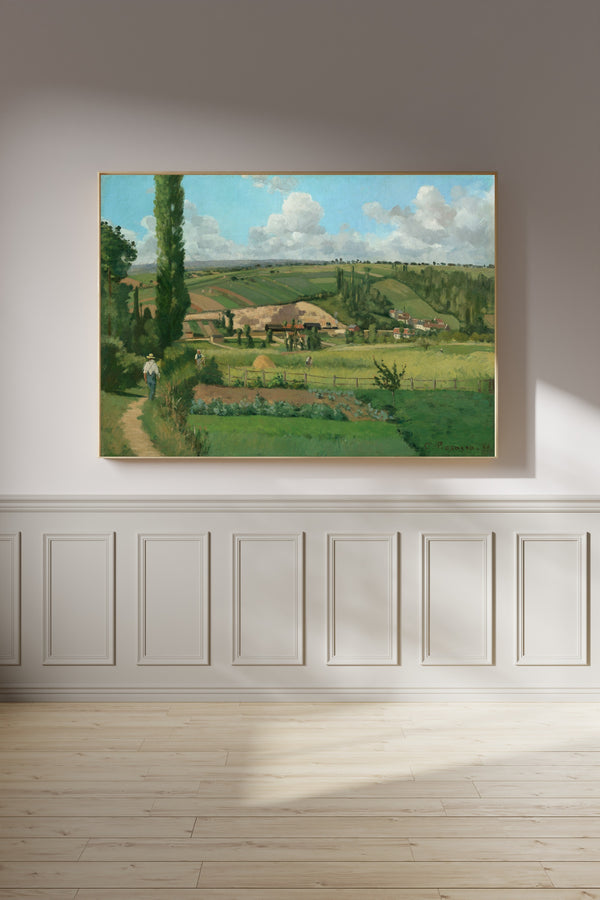 Camille Pissarro — Landscape at Les Pâtis, Pontoise | Fine Art Print