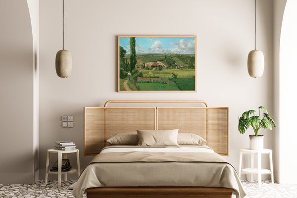 Camille Pissarro — Landscape at Les Pâtis, Pontoise | Fine Art Print