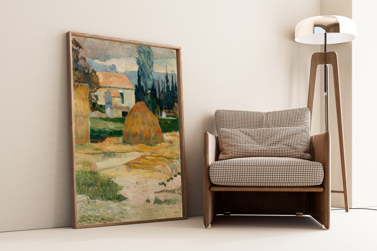 Paul Gauguin — Landscape near Arles | Fine Art Print