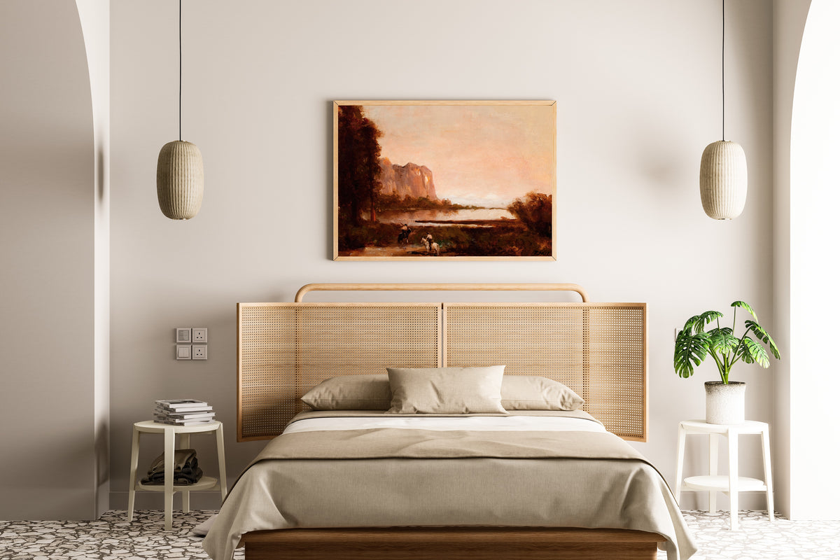 Thomas Hill — Landscape with Two Indians | Landscape Fine Art Print