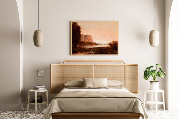 Thomas Hill — Landscape with Two Indians | Landscape Fine Art Print