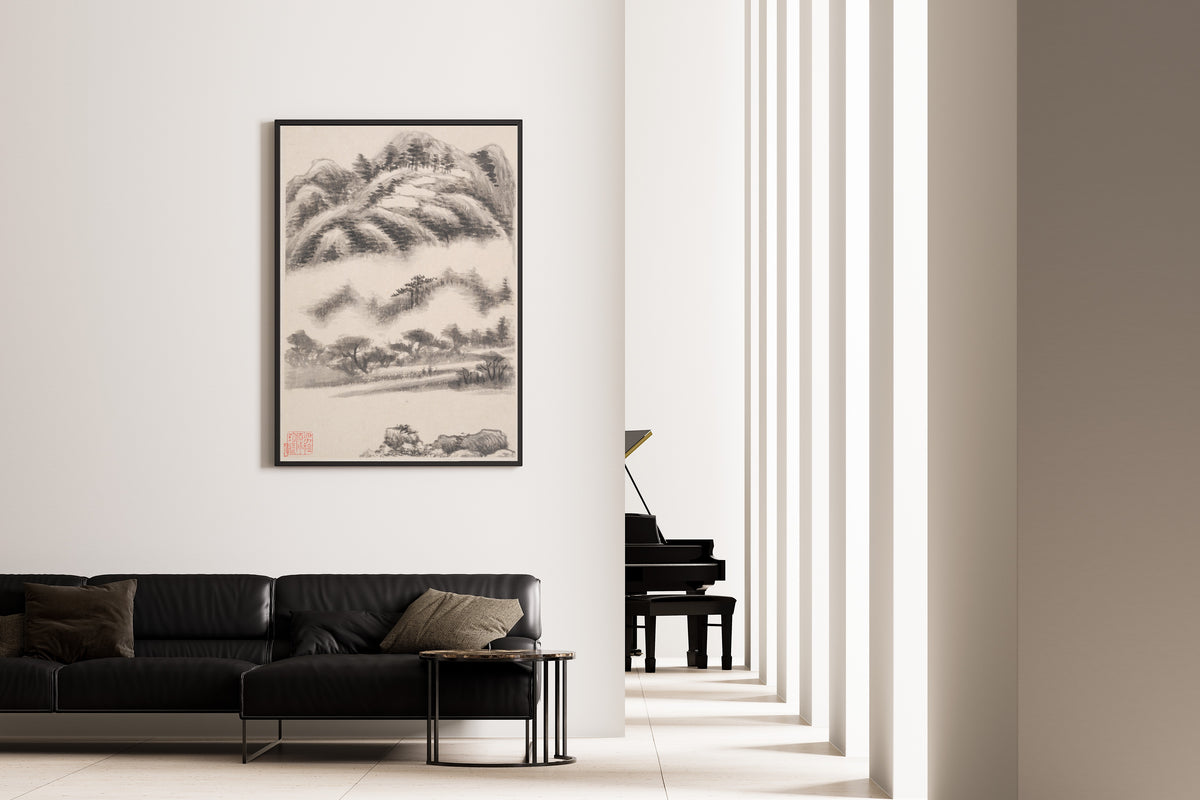 Dong Qichang — Landscapes after Old Masters | Chinese Ink Painting Art Print