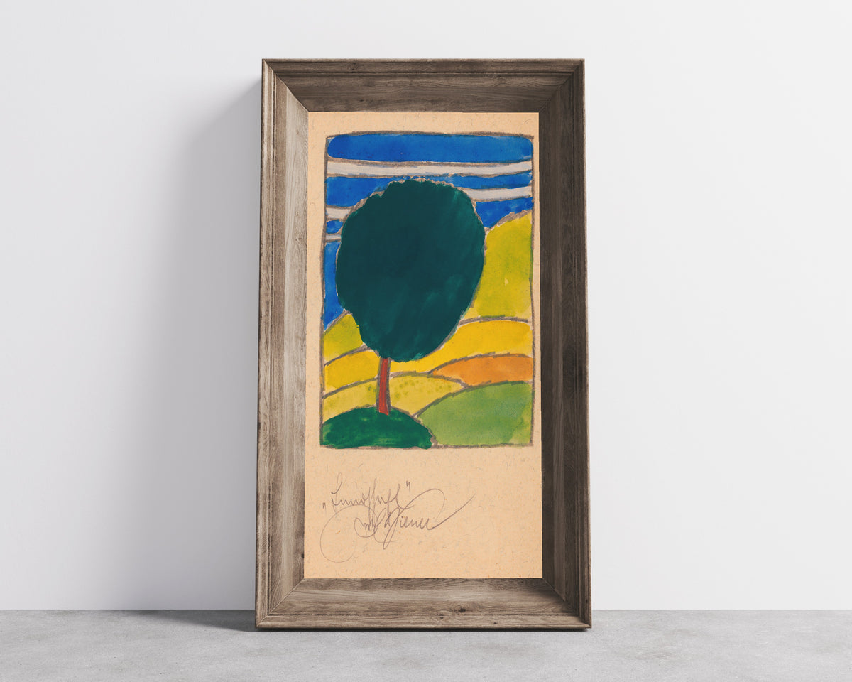 Karl Wiener — Landschaft (Landscape) | Modernist Landscape Print