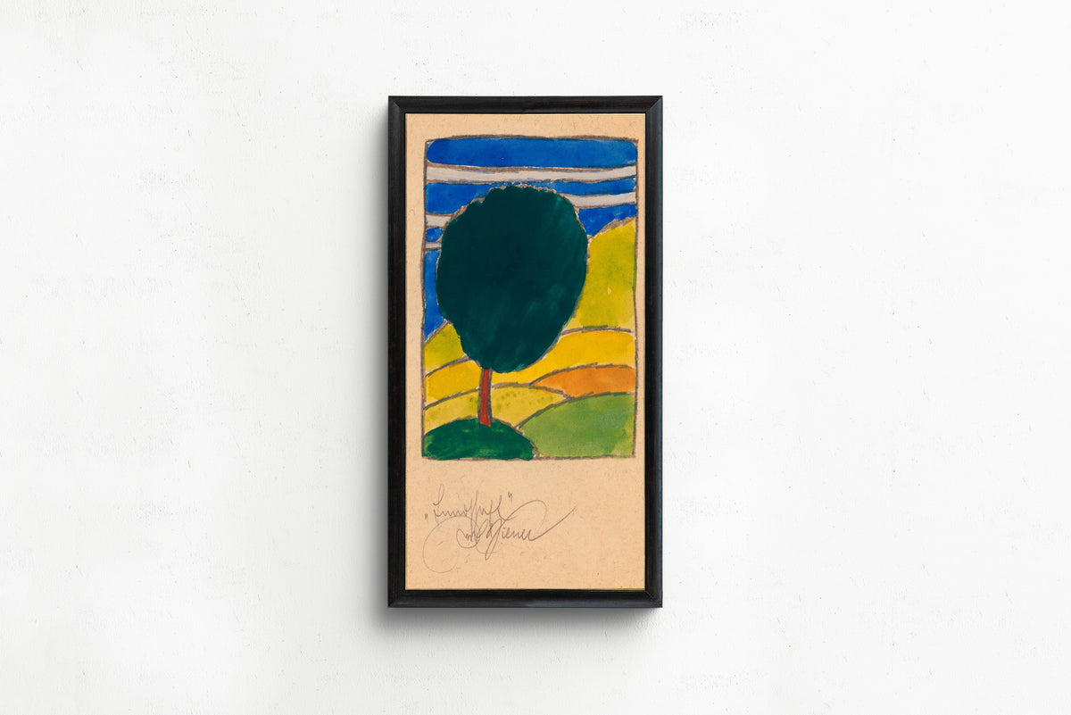 Karl Wiener — Landschaft (Landscape) | Modernist Landscape Print