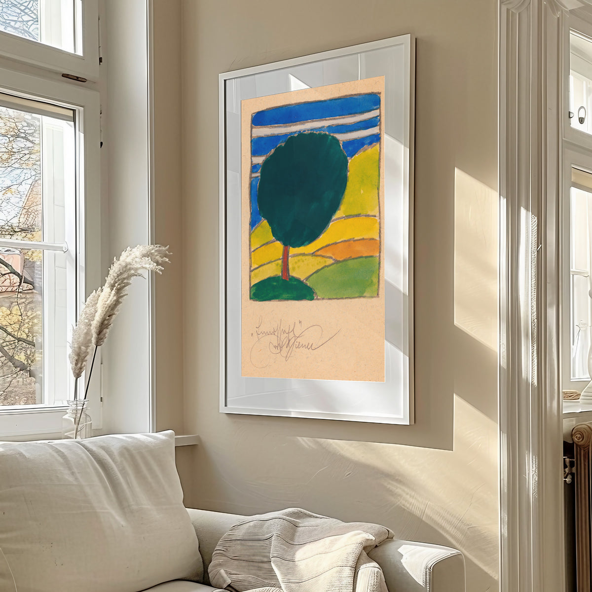Karl Wiener — Landschaft (Landscape) | Modernist Landscape Print