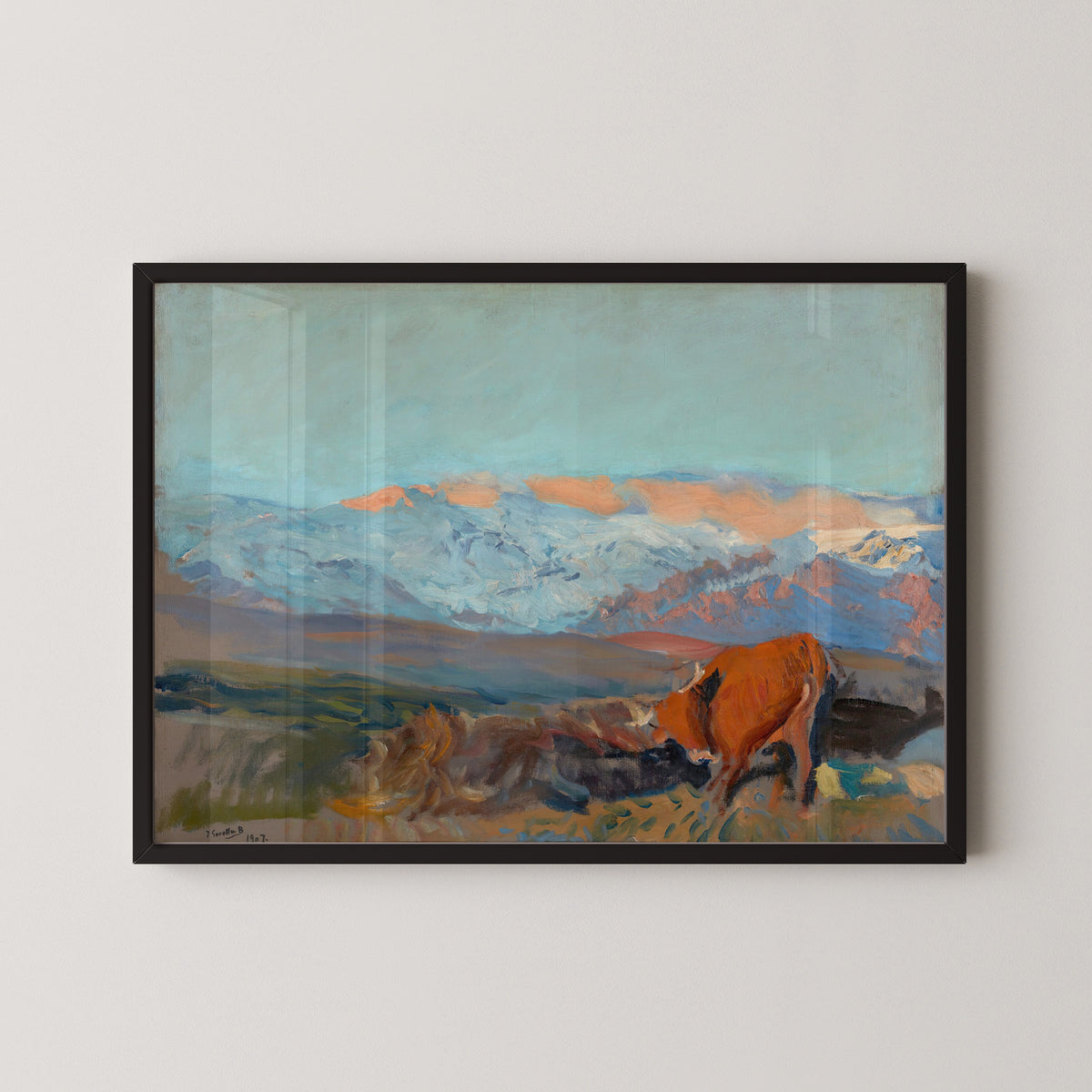 Joaquín Sorolla — Las Zorreras, Sierra de Guadarrama | Fine Art Print