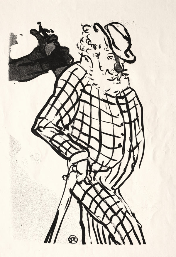 Henri de Toulouse-Lautrec — Le Café-Concert: American Singer | Lithograph Print