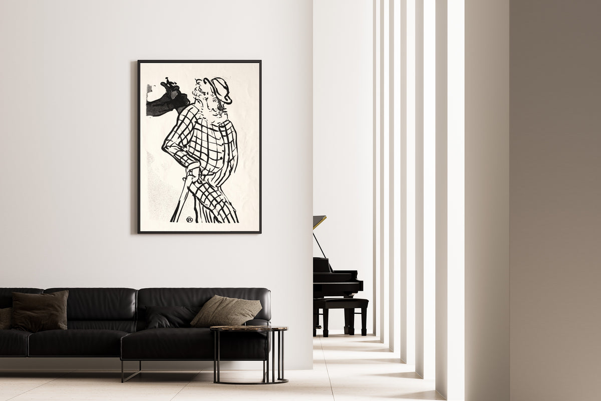 Henri de Toulouse-Lautrec — Le Café-Concert: American Singer | Lithograph Print