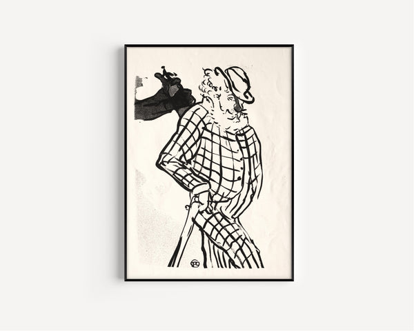 Henri de Toulouse-Lautrec — Le Café-Concert: American Singer | Lithograph Print