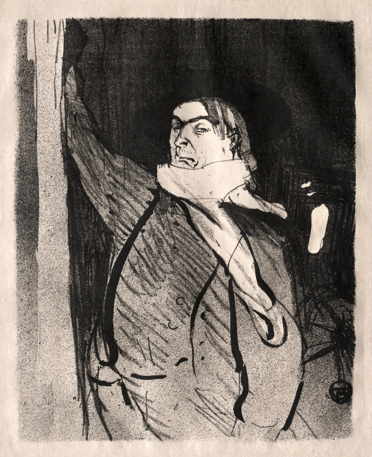 Henri de Toulouse-Lautrec — Le Café-Concert: Aristide Bruant | Lithograph Print