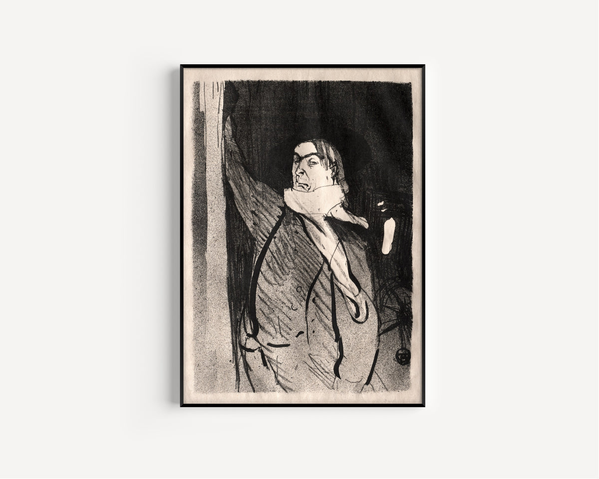 Henri de Toulouse-Lautrec — Le Café-Concert: Aristide Bruant | Lithograph Print