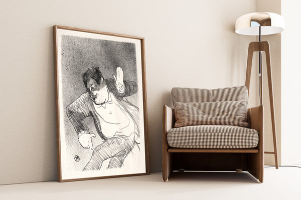 Henri de Toulouse-Lautrec — Le Café-Concert: Caudieux | Lithograph Print