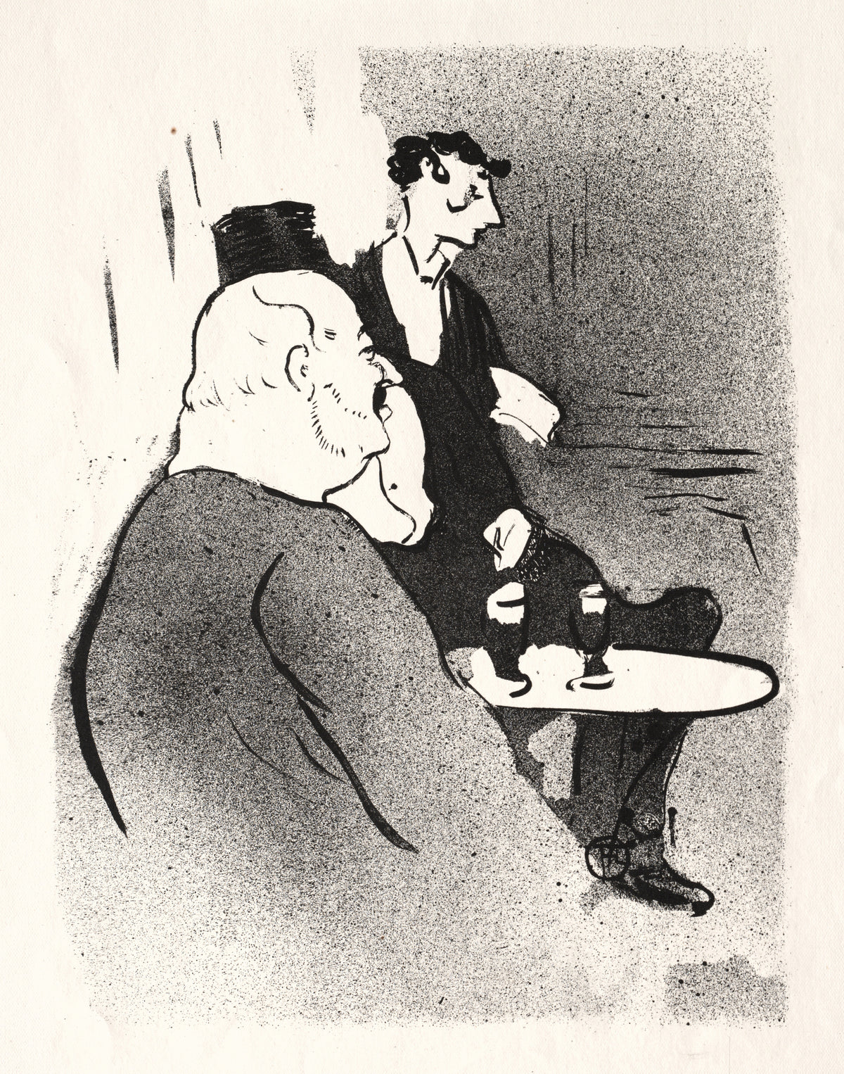 Henri de Toulouse-Lautrec — Le Café-Concert: Ducarre aux Ambassadeurs | Lithograph Print