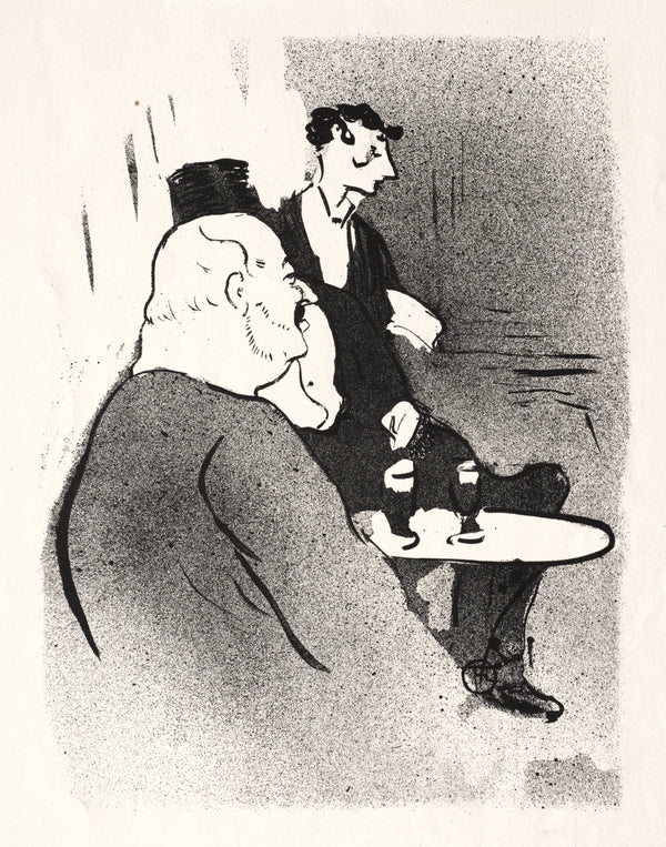 Henri de Toulouse-Lautrec — Le Café-Concert: Ducarre aux Ambassadeurs | Lithograph Print