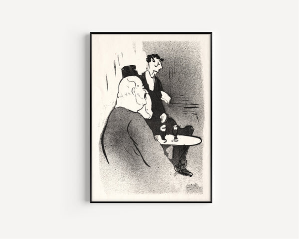 Henri de Toulouse-Lautrec — Le Café-Concert: Ducarre aux Ambassadeurs | Lithograph Print