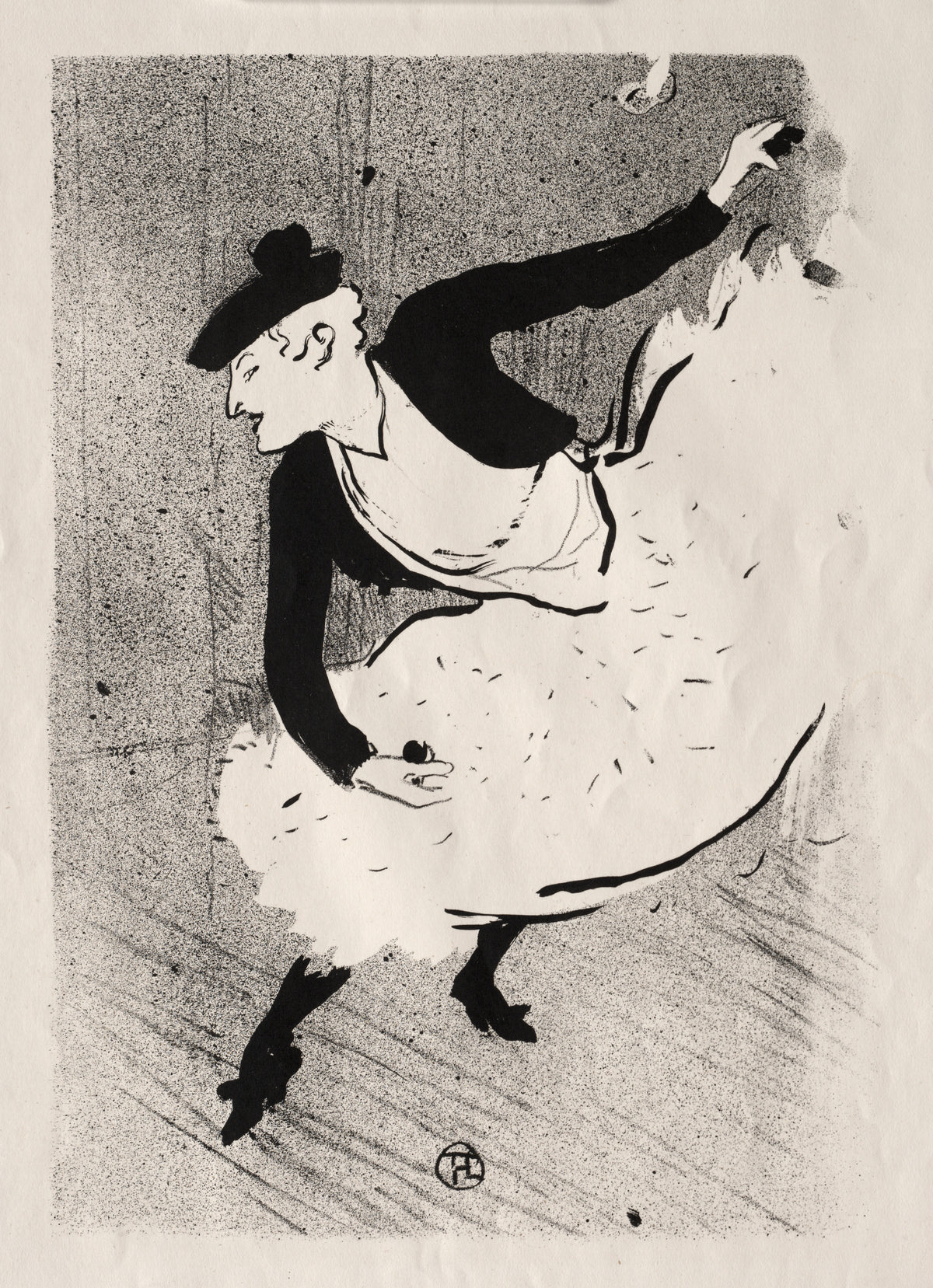 Henri de Toulouse-Lautrec — Le Café-Concert: Edmée Lescot | Lithograph Print
