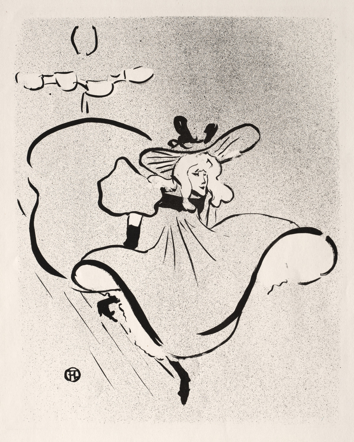 Henri de Toulouse-Lautrec — Le Café-Concert: Jane Avril | Lithograph Print