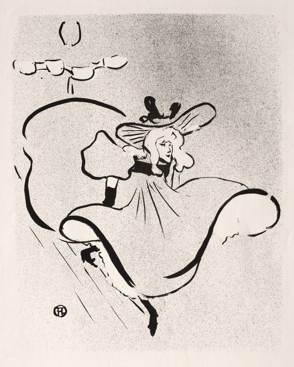 Henri de Toulouse-Lautrec — Le Café-Concert: Jane Avril | Lithograph Print