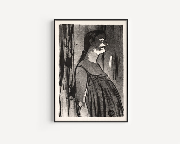 Henri de Toulouse-Lautrec — Le Café-Concert: Mme. Abdala | Lithograph Print