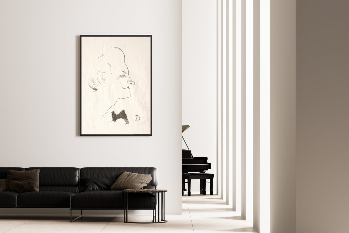 Henri de Toulouse-Lautrec — Le Café-Concert: Yvette Guilbert | Lithograph Print