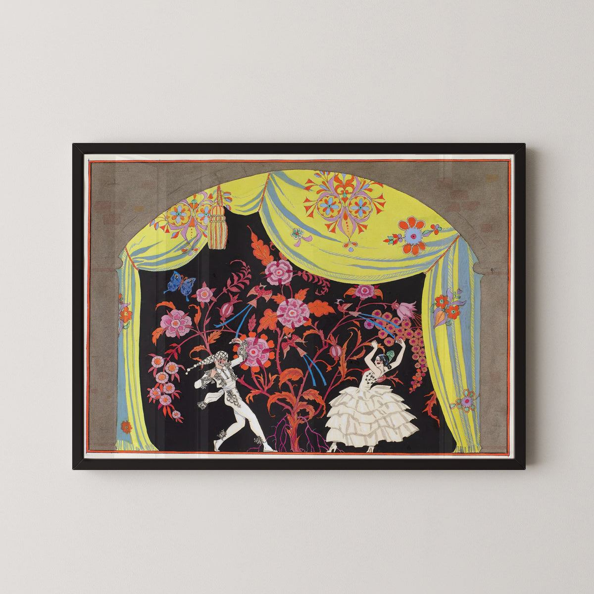 George Barbier — Le Flamenco | Art Deco Print