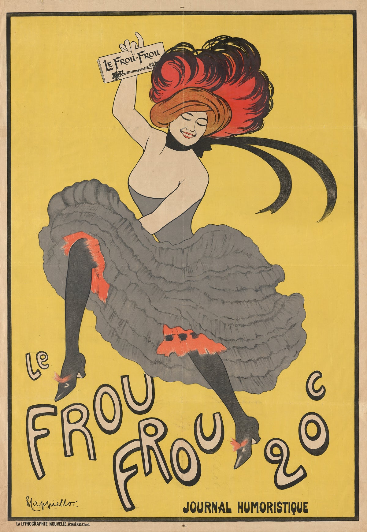 Leonetto Cappiello — Le Frou-Frou | Vintage Poster Print