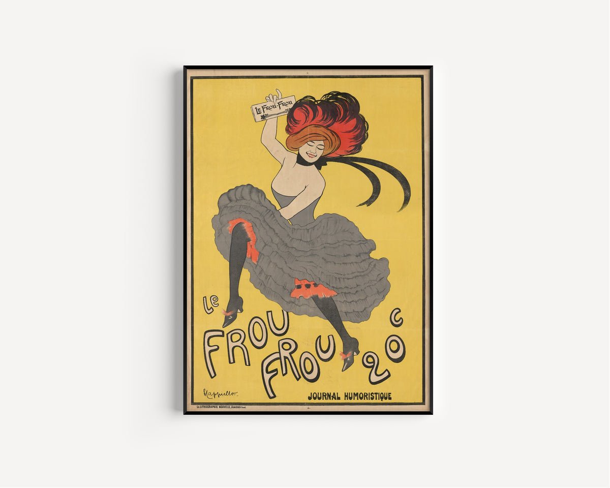 Leonetto Cappiello — Le Frou-Frou | Vintage Poster Print