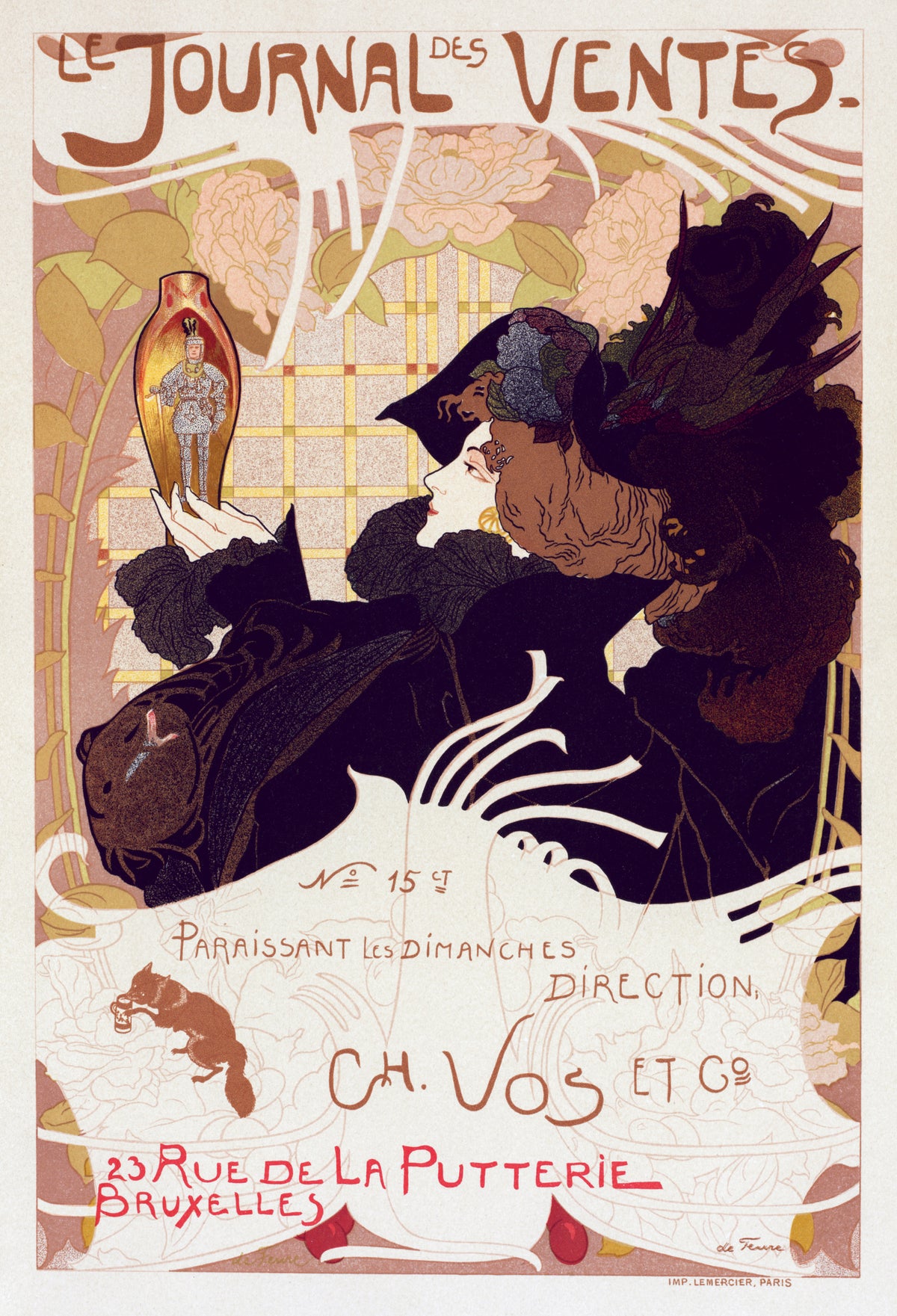 Georges de Feure — Le Journal des Ventes | Vintage Poster Print