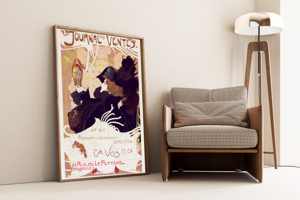 Georges de Feure — Le Journal des Ventes | Vintage Poster Print