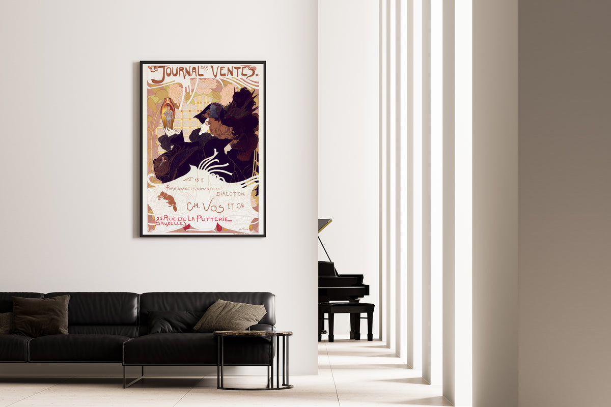 Georges de Feure — Le Journal des Ventes | Vintage Poster Print