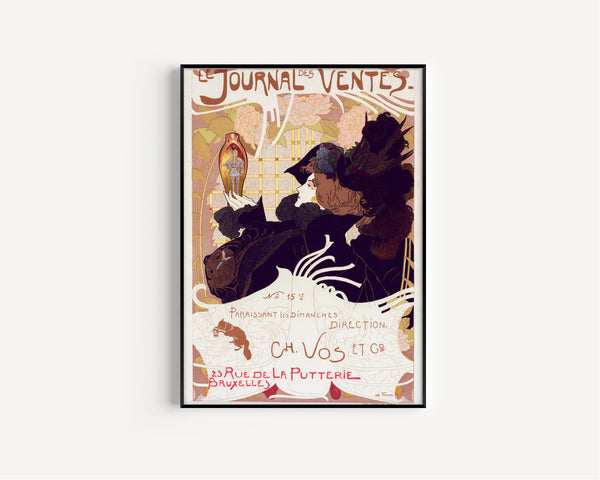 Georges de Feure — Le Journal des Ventes | Vintage Poster Print