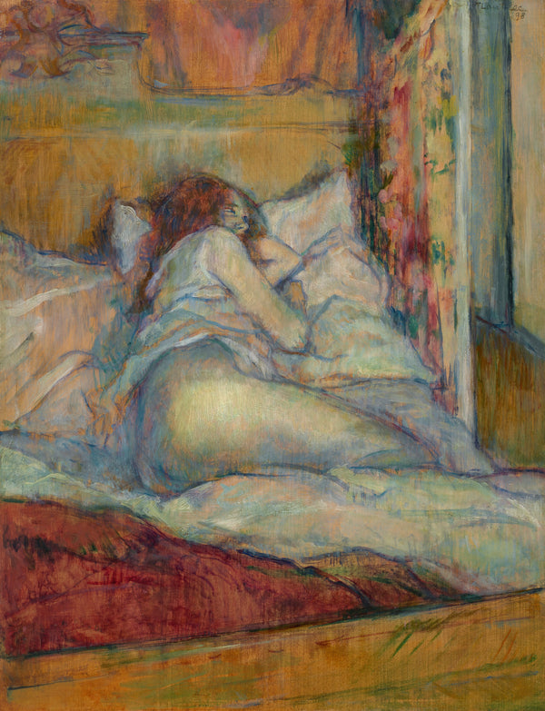 Henri de Toulouse-Lautrec — Le Lit (Woman Seen from Behind) | Fine Art Print