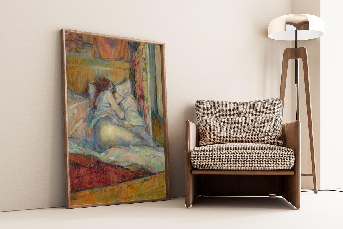 Henri de Toulouse-Lautrec — Le Lit (Woman Seen from Behind) | Fine Art Print