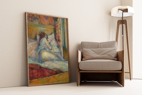 Henri de Toulouse-Lautrec — Le Lit (Woman Seen from Behind) | Fine Art Print