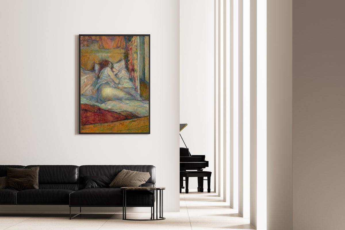 Henri de Toulouse-Lautrec — Le Lit (Woman Seen from Behind) | Fine Art Print