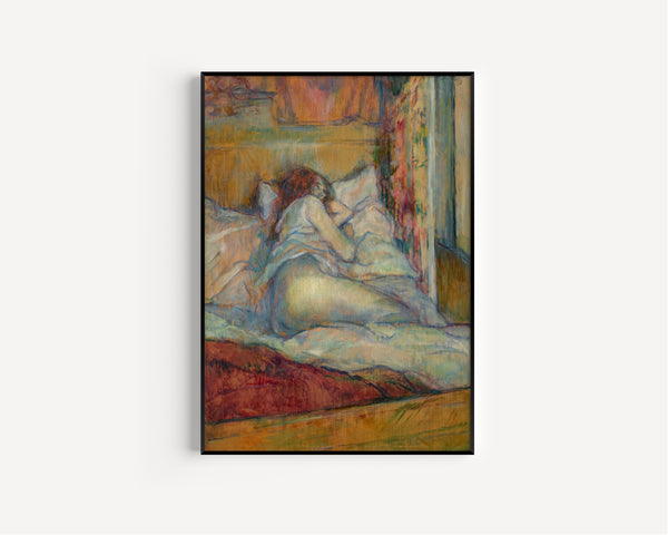 Henri de Toulouse-Lautrec — Le Lit (Woman Seen from Behind) | Fine Art Print