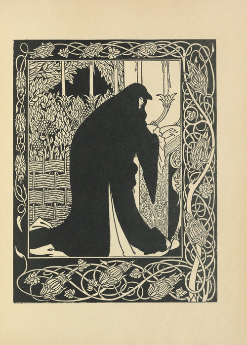 Aubrey Beardsley — Le Morte Darthur: How Queen Guenever Made Her a Nun | Art Nouveau Illustration Print