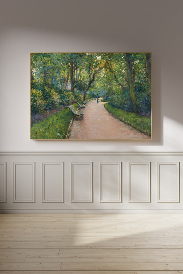 Gustave Caillebotte — Le Parc Monceau | Fine Art Print