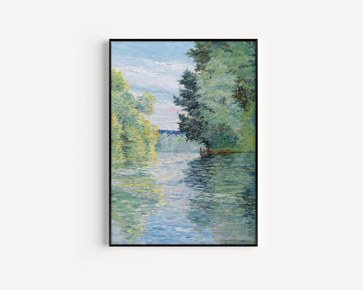 Gustave Caillebotte — Le Petit bras de la Seine à Argenteuil | Fine Art Print