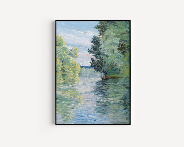 Gustave Caillebotte — Le Petit bras de la Seine à Argenteuil | Fine Art Print