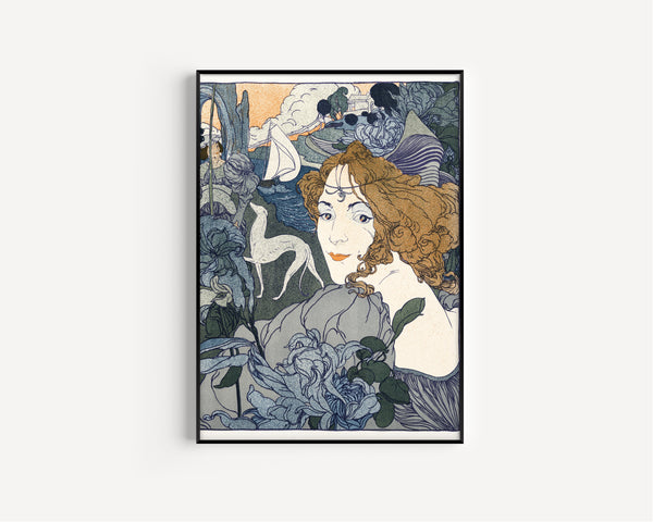 Georges de Feure — Le Retour | Art Nouveau Print