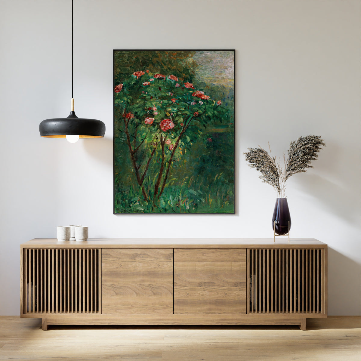 Gustave Caillebotte — Le Rosier fleuri (The Flowering Rosebush) | Fine Art Print