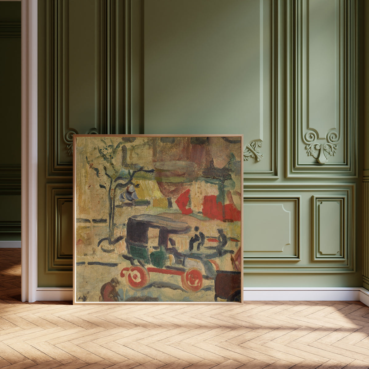 Louis Valtat — Le Taxi (Boulevard à Paris) | Fauvist Fine Art Print