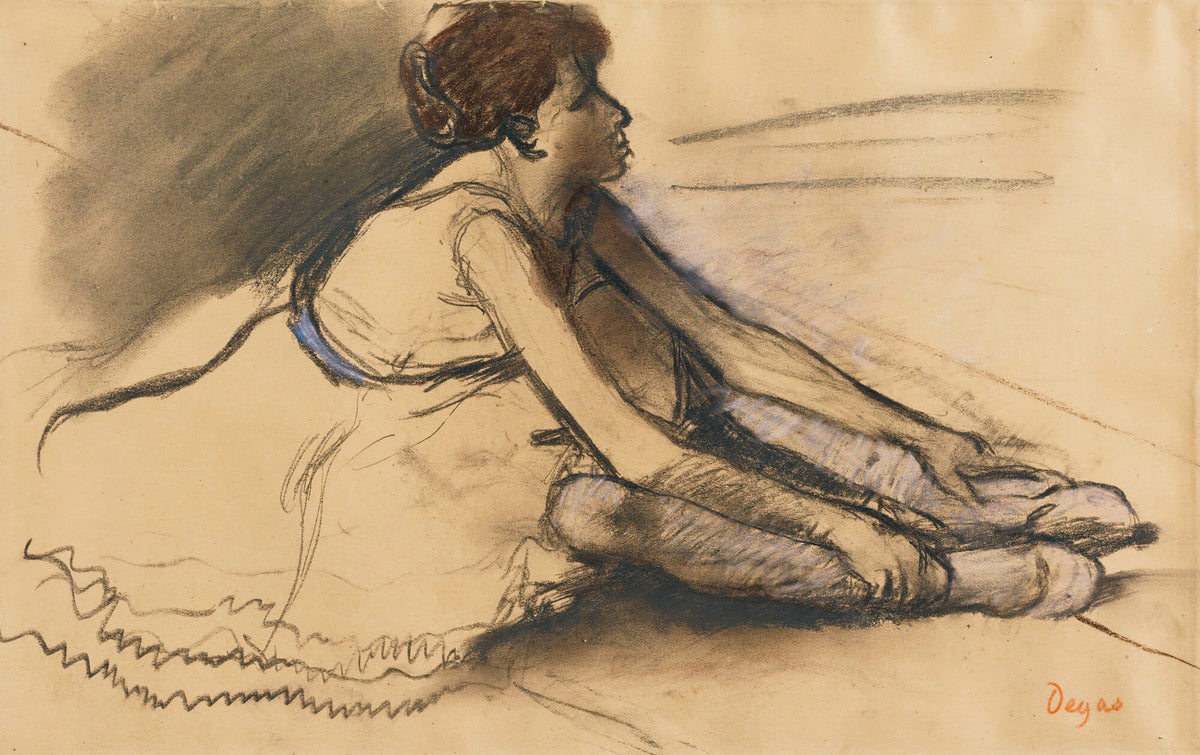 Edgar Degas — Le repos de la danseuse | Fine Art Print