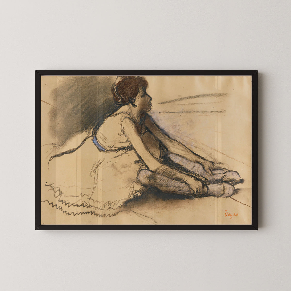 Edgar Degas — Le repos de la danseuse | Fine Art Print