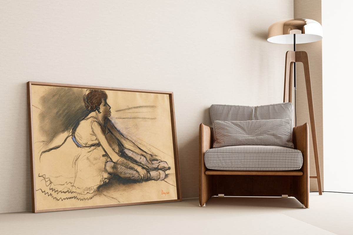 Edgar Degas — Le repos de la danseuse | Fine Art Print
