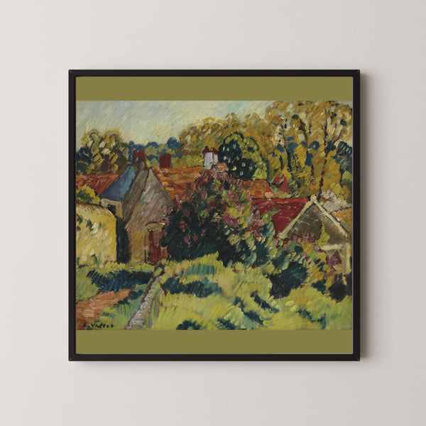 Louis Valtat — Le village | Fauvist Fine Art Print