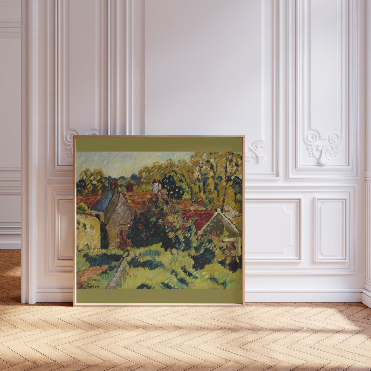 Louis Valtat — Le village | Fauvist Fine Art Print